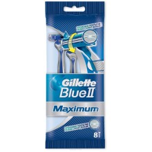 Одноразовые станки Gillette Blue2 Maximum упаковка 8шт (цена за 1шт)