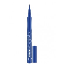 жидкая подводка фломастер Luxvisage perfect color blue синяя