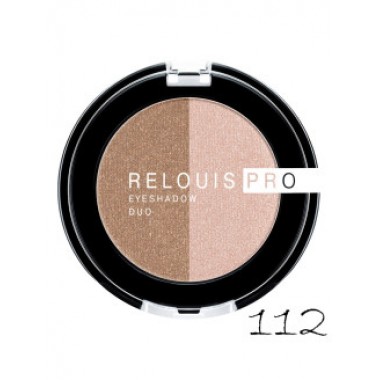 тени для век Relouis Pro Eyeshadow Duo тон112