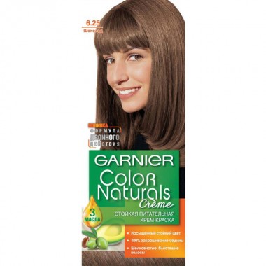 краска для волос Garnier Color Naturals 6.25 шоколад