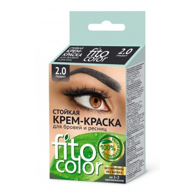 краска для бровей и ресниц Fitocolor графит