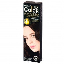 Color Lux Оттеночный бальзам-маска для волос тон 28 Шоколадно-коричневый (туба 100 мл)