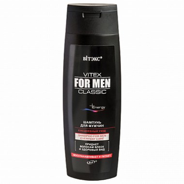 VITEX FOR MEN classic Шампунь для волос 400мл