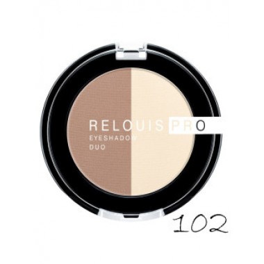 тени для век Relouis Pro Eyeshadow Duo тон102