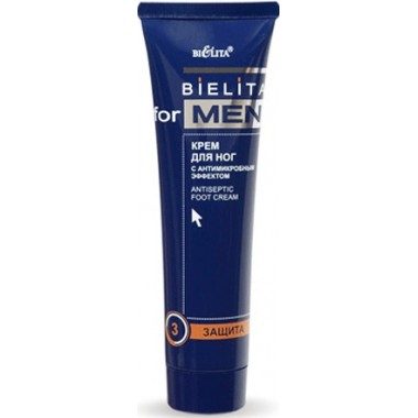 Bielita for Men крем для ног с антимикробным эффектом 100 мл.