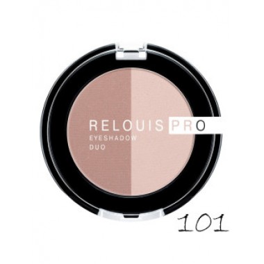 тени для век Relouis Pro Eyeshadow Duo тон101