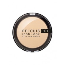 Пудра Relouis Professional Icon look Satin face powder тон01 9г.