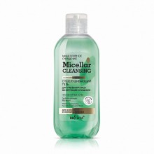 MICELLAR  CLEANSING Отшелушивающий гель для умывания лица "Матирующее очищение" 200мл.