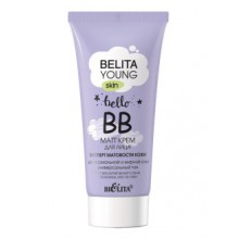 Belita YOUNG SKIN BB-matt крем для лица для нормальной и жирной кожи 30мл.