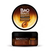 BAO BEAUTY Укрепляющая маска для волос с пептидами и маслом баобаба 200г